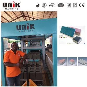 Машина за леене на бетонни блокове за продажба в Нигерия